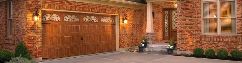 Insulated residential garage door