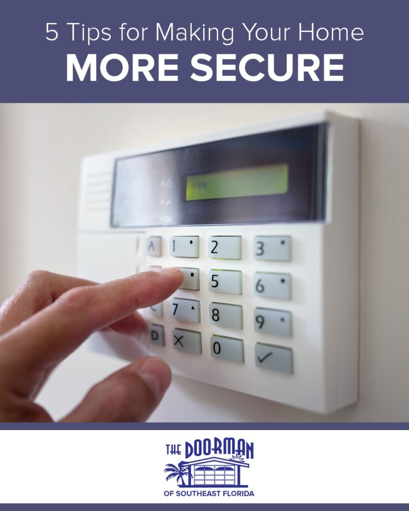 Home security tips