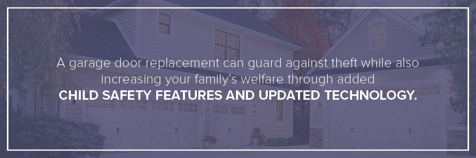 Garage door replacements guard against theft