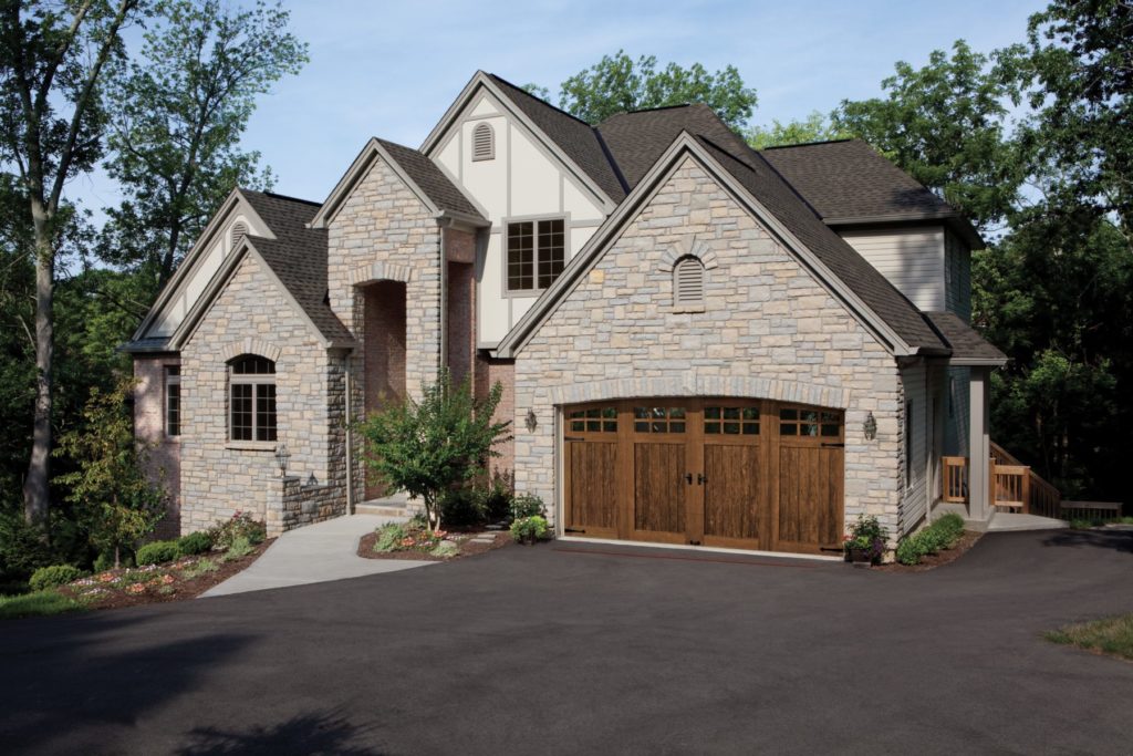 Clopay Canyon Ridge Limited Edition Garage Door on a Home