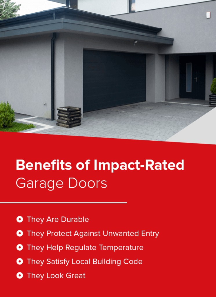 Benefits of impact-rated garage doors